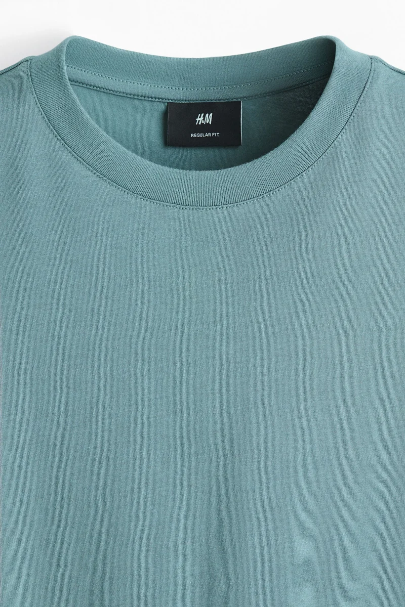 اتش اند ام تي-شيرت بقصة عادية - عبوة من 5 قطع